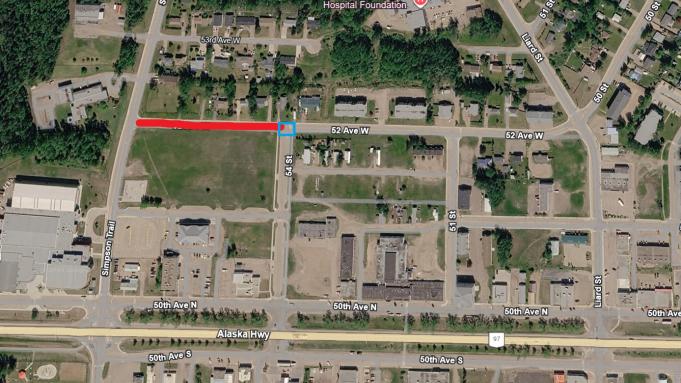 map of 52nd ave