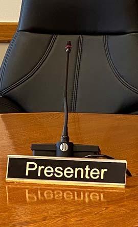 Request to appear as a delegation form