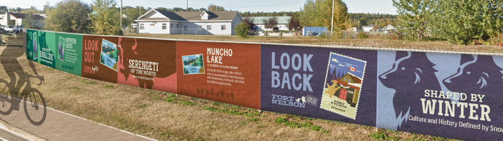 Downtown signage example