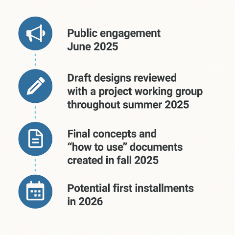 Timeline graphic with milestones from June 2025 to 2026.